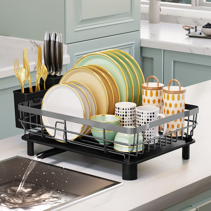 Two-Tier Kitchen Dish Drying Rack