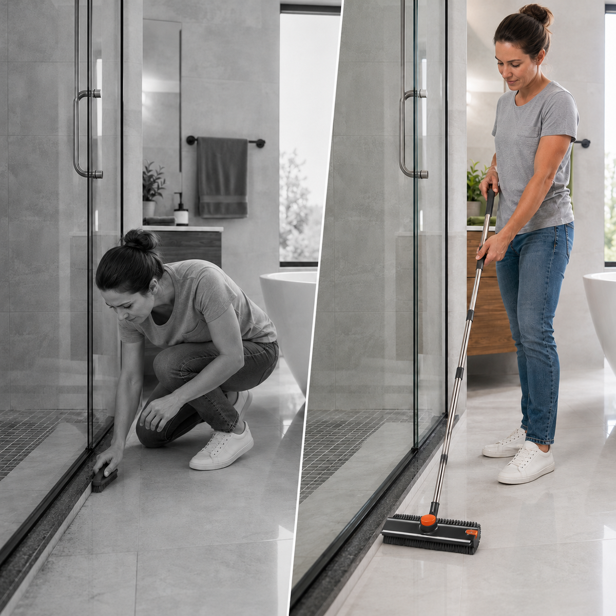 CleanReach FlexScrub™ 4-in-1 Cleaning Brush