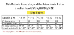 3pcs Men's Underwear Printed Aro Pants Men's Underwear Home Loose Sleeper Pants Antibacterial Flat Corner Quadrangle Shorts