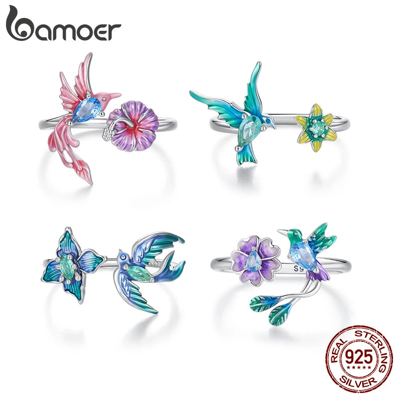 Garden Bird Adjustable Ring