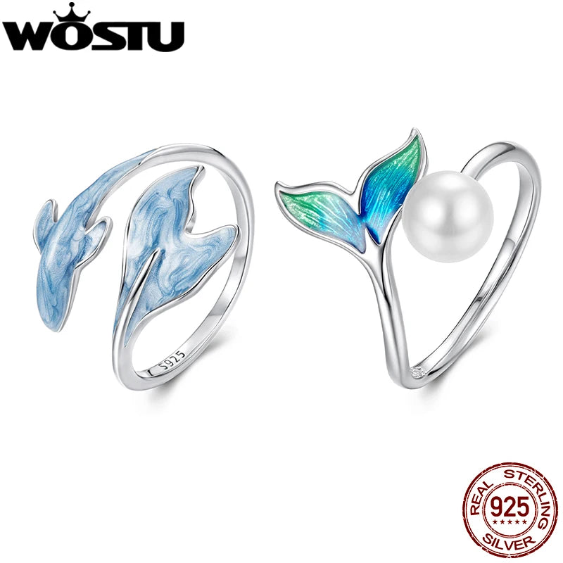 Ocean Whispers Adjustable Ring