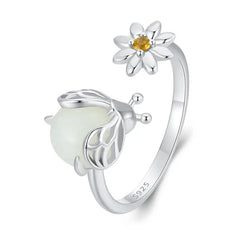 Whimsical Nature Adjustable Ring Collection