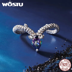 Zodiac Spirit Adjustable Ring
