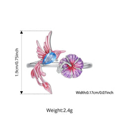 Garden Bird Adjustable Ring