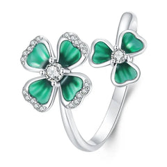 Whimsical Nature Adjustable Ring Collection
