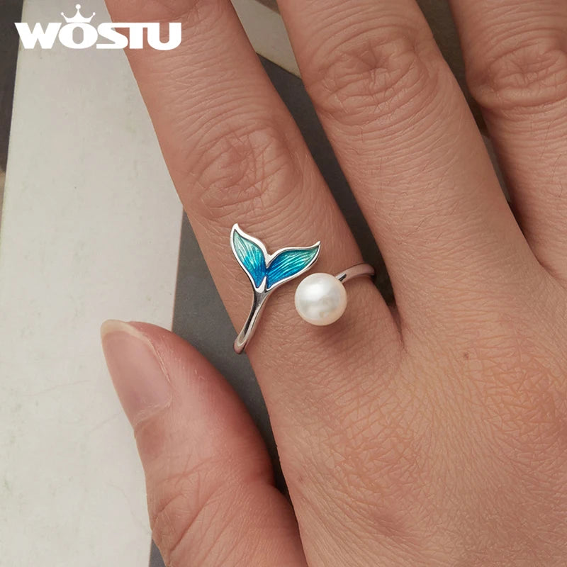 Ocean Whispers Adjustable Ring