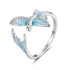 Ocean Whispers Adjustable Ring