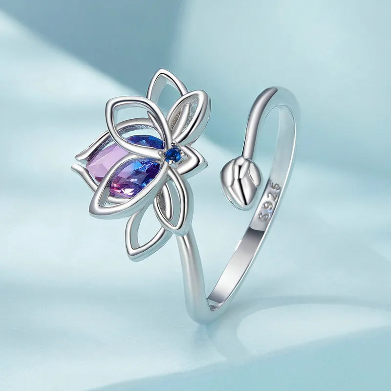 Whimsical Nature Adjustable Ring Collection