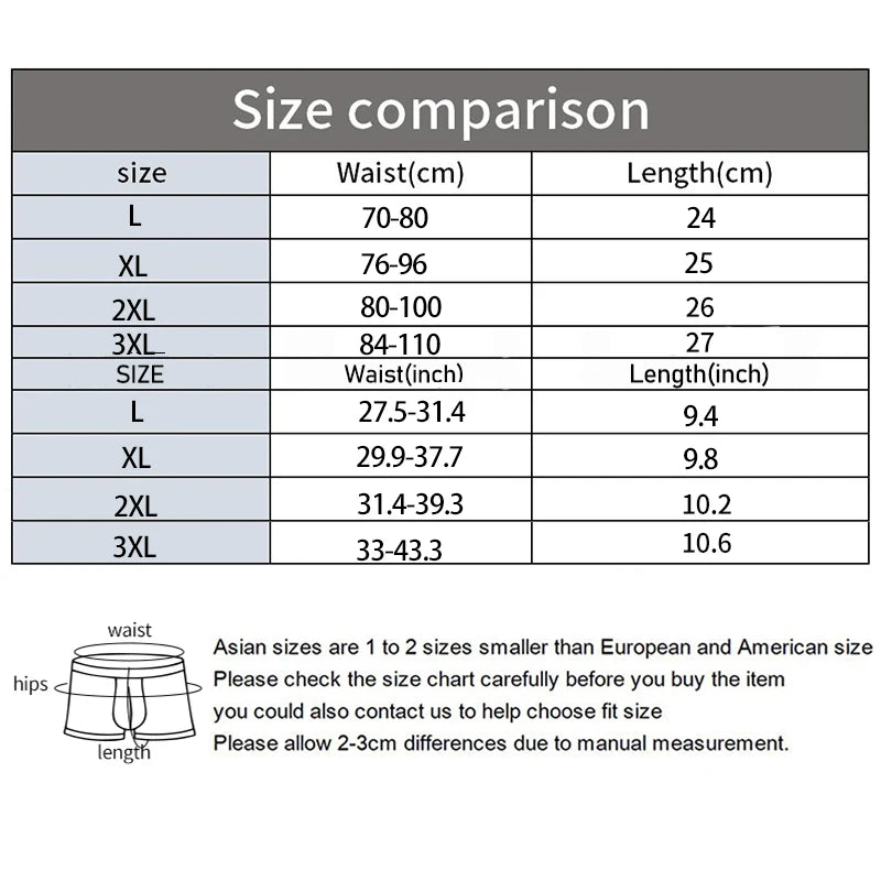 4PCS Men's Contrast Color Waistband Boxer Briefs Comfortable Breathable Stretch Underwear Male Casual Underpants