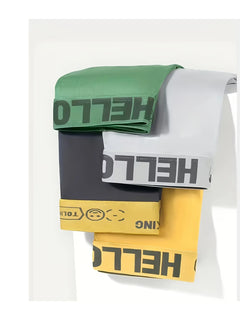Random 7PCS Men's Pure Cotton Boxer Underwear Comfortable Soft High-quality Pure Cotton Material Daily Fitness Exercise