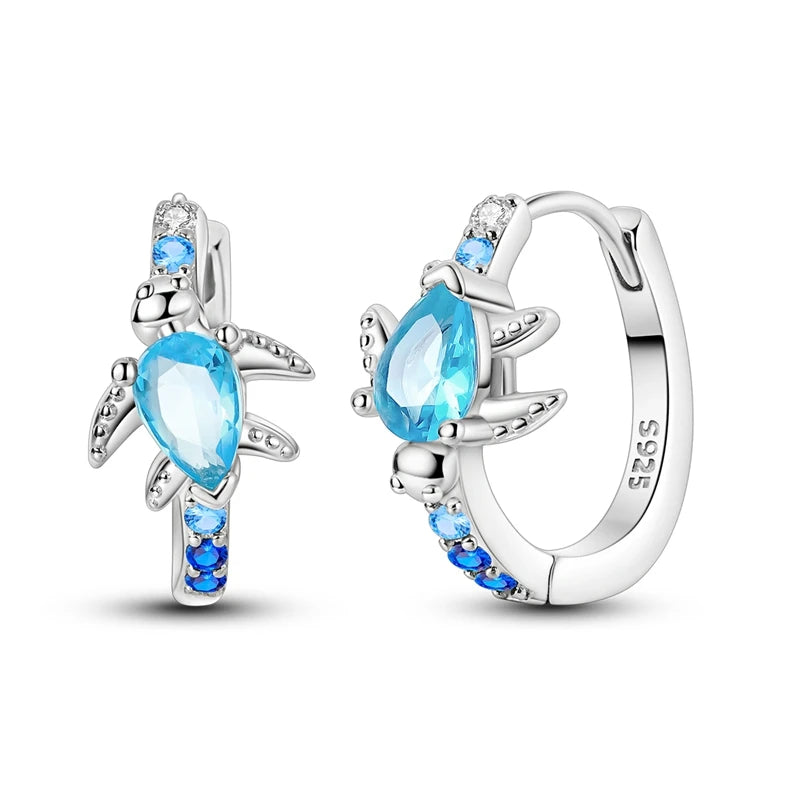 925 Sterling Silver Sea Turtle Roaming