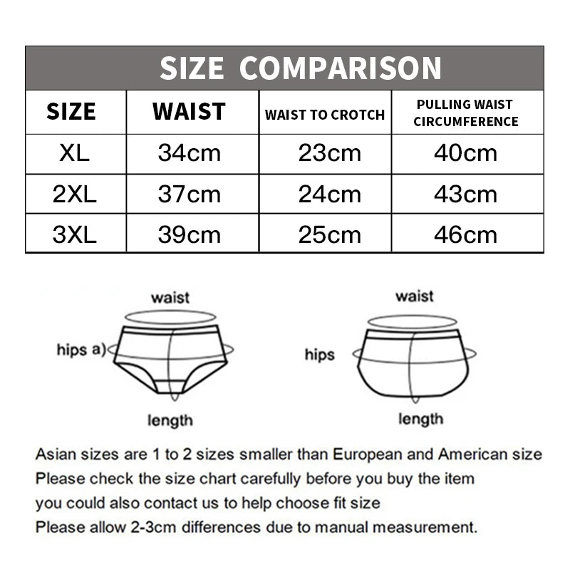 3 Pcs/Lot Men's Sexy Striped Panties Boxer Shorts Underwear Male Boxers Homme U Convex Shorts Lingerie Underpants