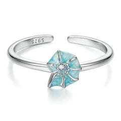 Ocean Whispers Adjustable Ring