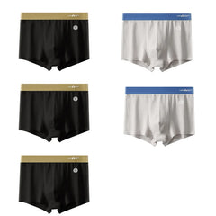 5 Pcs Men's Striped Funny Boxer Shorts Underwear Sexy Underpants Man Male Homme U Convex Shorts Lingerie Boxershorts  Panties