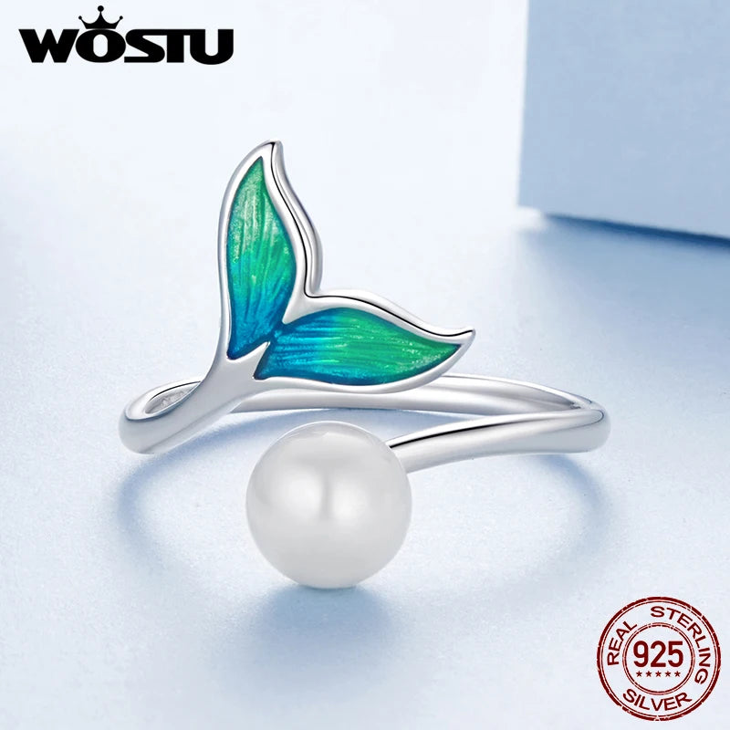 Ocean Whispers Adjustable Ring
