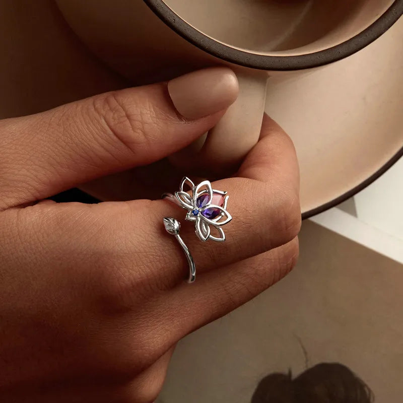 Whimsical Nature Adjustable Ring Collection