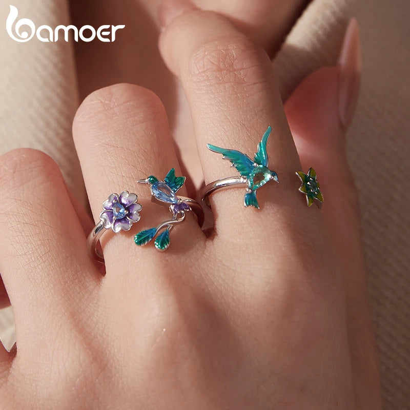 Garden Bird Adjustable Ring