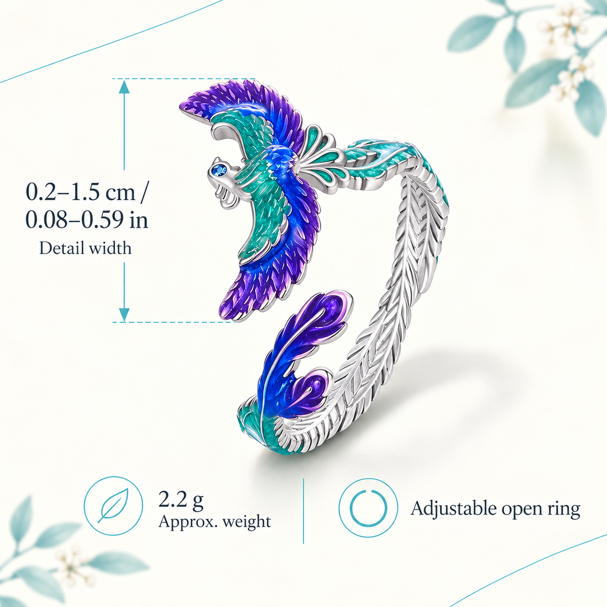 Phoenix Flight Adjustable Ring