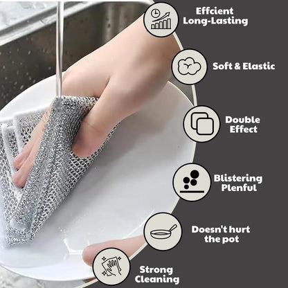 Double-Sided Kitchen Scrub Pads