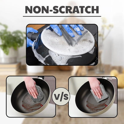 Double-Sided Kitchen Scrub Pads