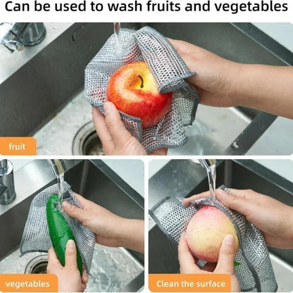 Double-Sided Kitchen Scrub Pads
