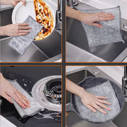 Double-Sided Kitchen Scrub Pads