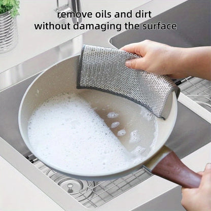 Double-Sided Kitchen Scrub Pads
